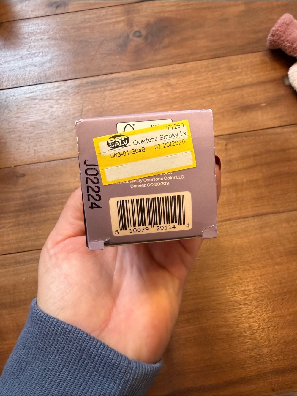 Overtone Smoky Lavender Hair Mask Semi Permanent Hair Dye - Picture 6 of 7